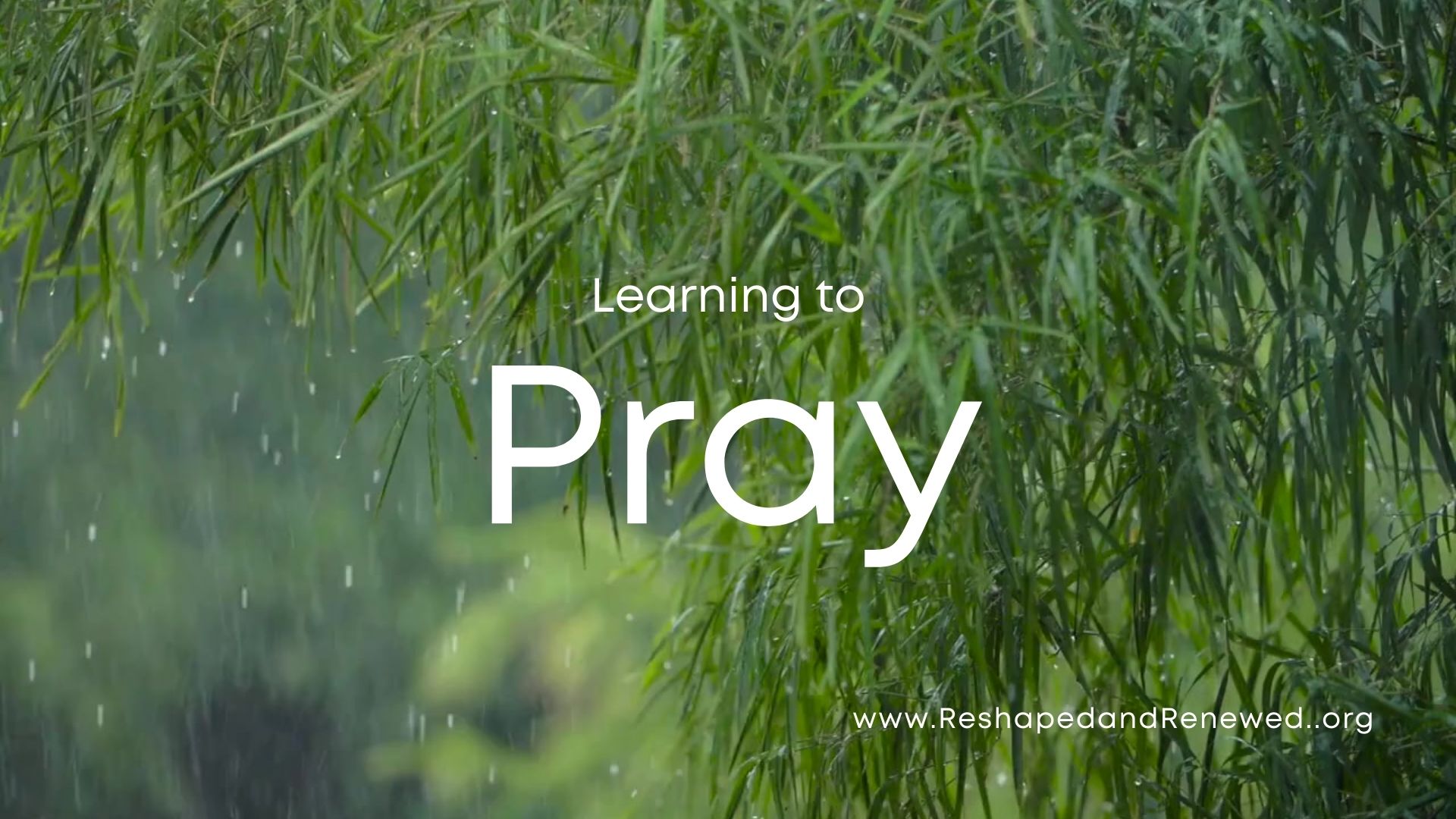 The Posture of Prayer